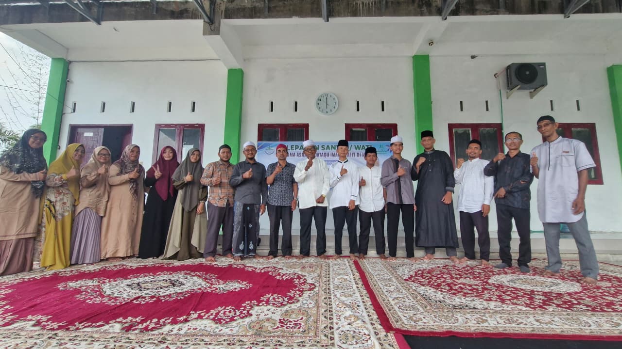 DATAQU IMAM SYAFI’I Lepas 7 Santri Lanjutkan Pendidikan ke Al Azhar Mesir